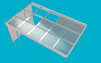 Потолок растровый с панелями